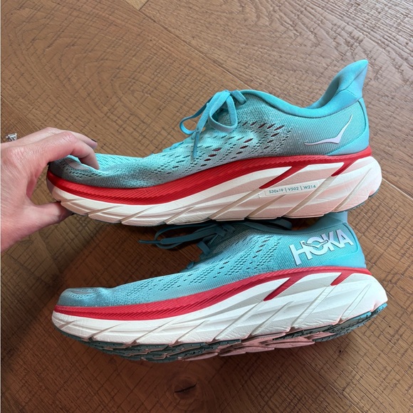 Women's Clifton 8 Blue - Picture 2 of 7